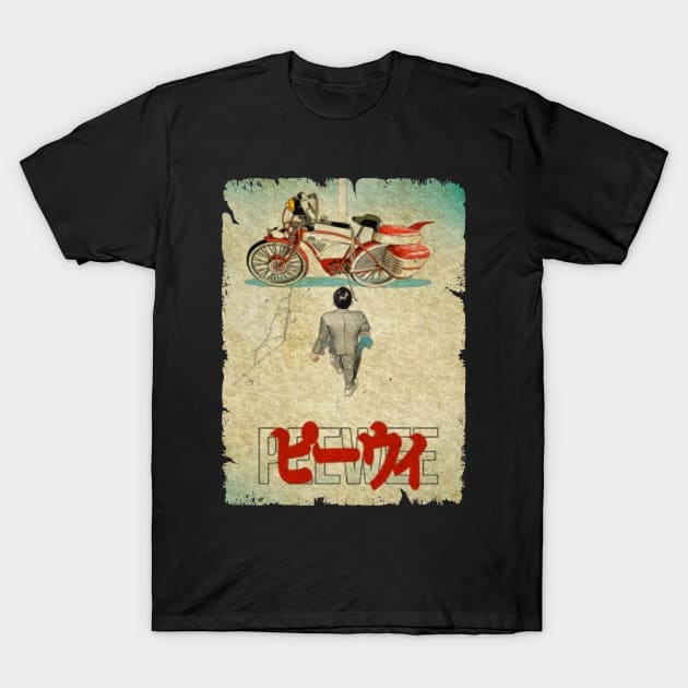 Peewee Akira Style - Best Seller T-Shirt by MushroomSkull Art